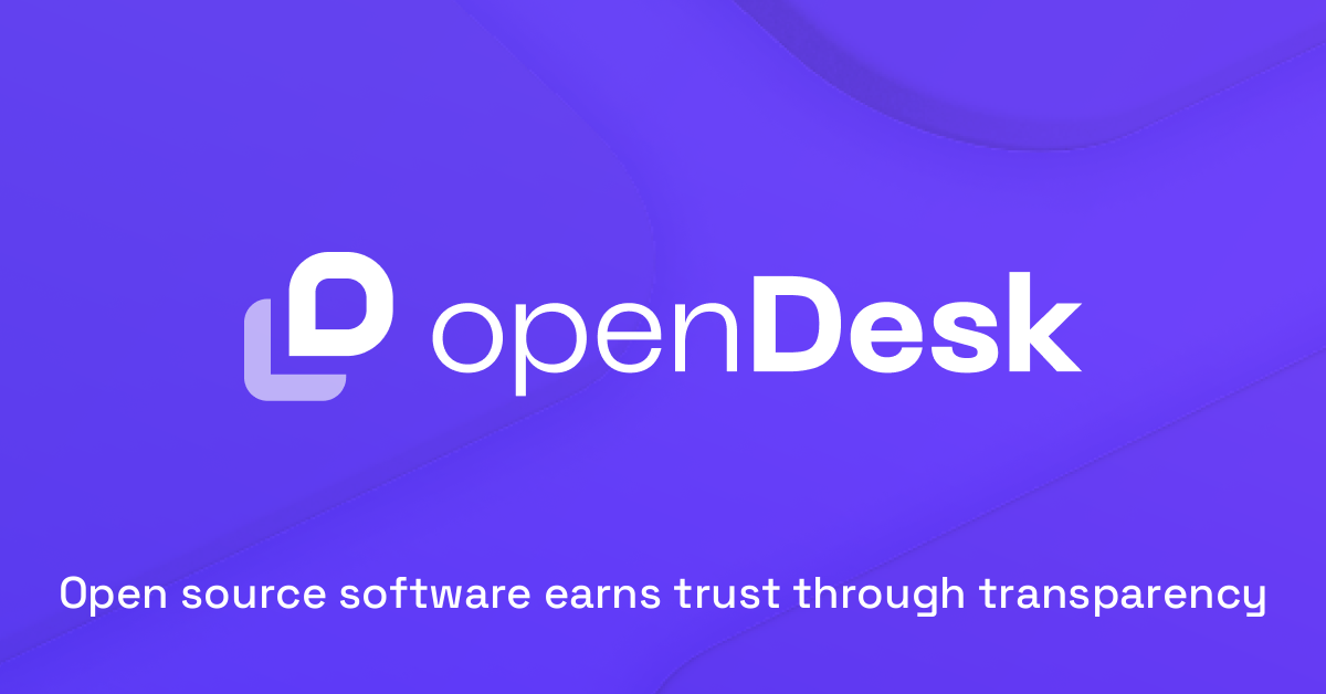 Open source software earns trust through transparency