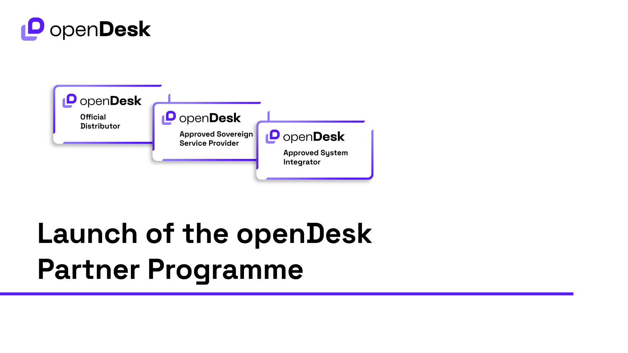logo of opendesk partner categories