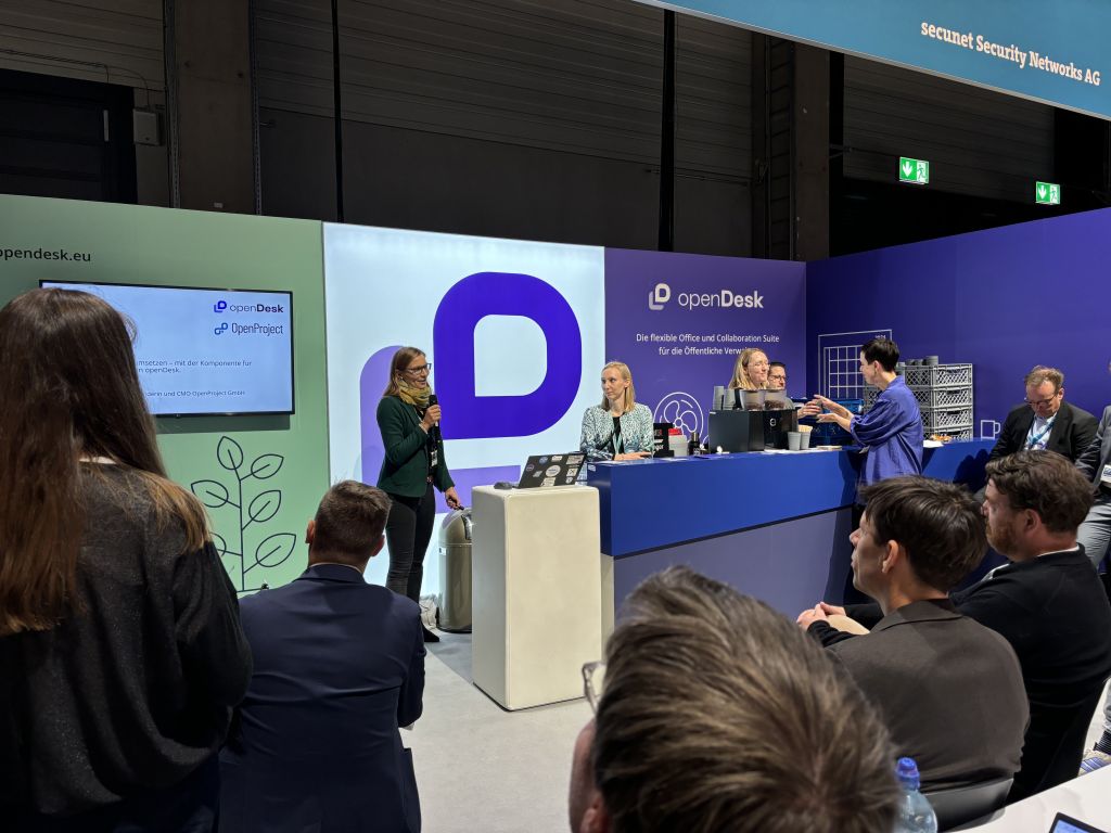 openDesk 1.0 launched at the Smart Country Convention