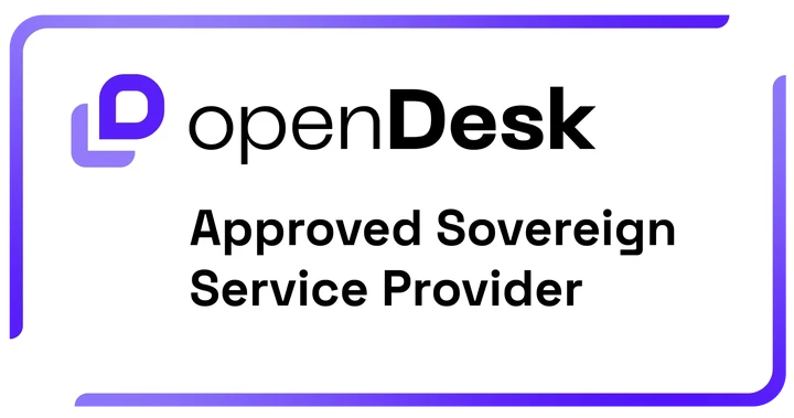 openDesk Approved Sovereign Service Provider